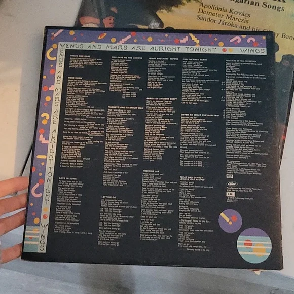 Paul McCartney Venus & Mars Vinyl Record - Picture 3 of 4